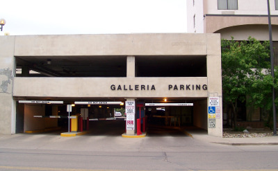 galleria parking ramp